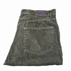 Calvin Klien Jeans Corduroy Pants Size 34 Olive Green/Brown